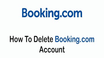 How to Delete Booking.com Account | Remove Account from Booking.com (2022)