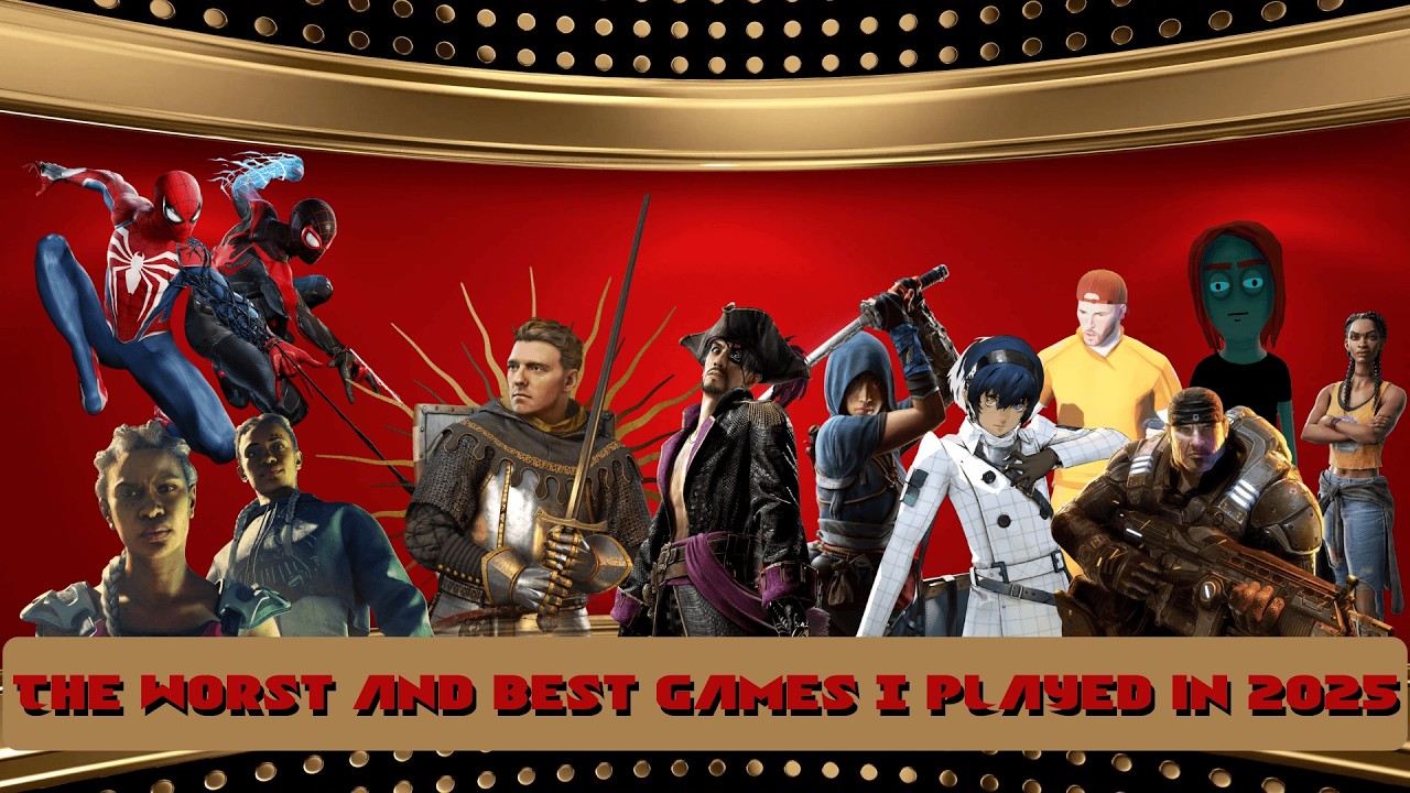 The Worst and Best Games I played in 2025 - YouTube