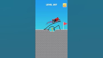 Draw Bridge Puzzle Game Level 207 #shorts