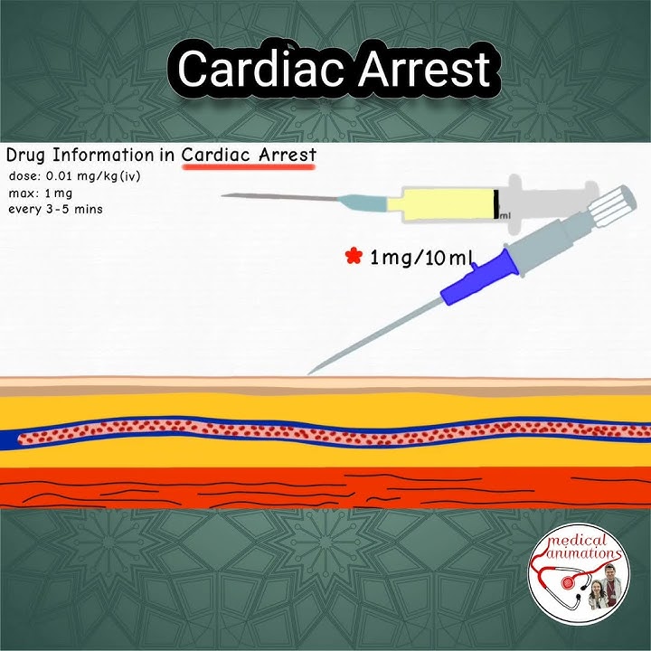 ADRENALINE (Epinephrine) DOSE in CARDIAC ARREST #pediatrics #medicine #epinephrine