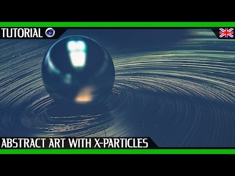 X Particles Abstract