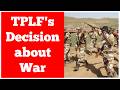 TPLF S Decision About War 