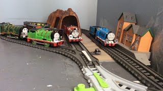Trackmaster Custom Showcase Custom Lamps For Percy, James, Emily & Gordon