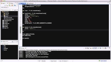 Titanium Mobile - 14. Creating forms