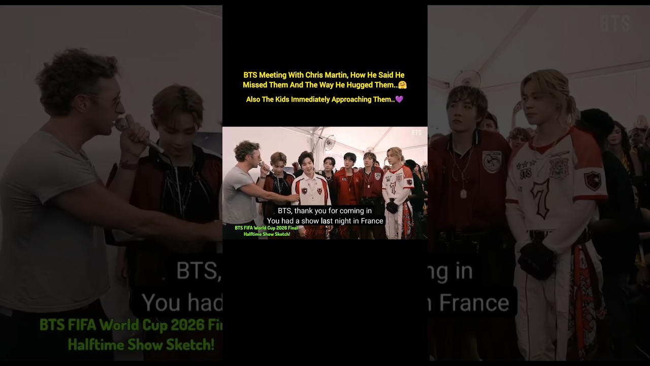 Ver BTS Meeting With Chris Martin🤗💜 no YouTube Ver BTS Meeting With Chris Martin🤗💜 no YouTube
