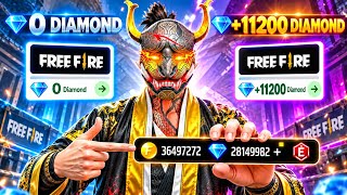 How To Get  11200 Diamonds in Free Fire 😱💎 | Free Diamonds & Redeem Code Trick 2026