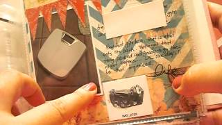 A day in the life: Mini Book, 20 - 6x6 mini layouts