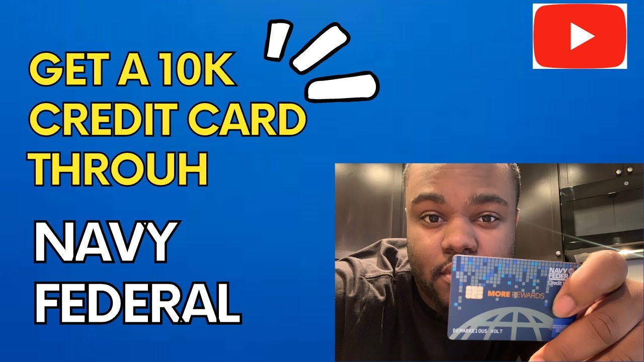 Navy Federal High Limit Credit Card More Rewards Amex Card YouTube