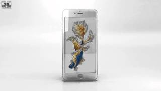 Apple iPhone 6s Plus Gold 3D model by 3DModels.org