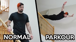 Parkour VS Normal People In Real Life (Part 6)