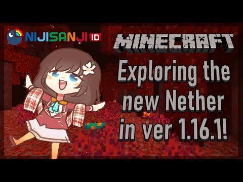 (Minecraft) Exploring the Nether World in ID server!【NIJISANJI ID | Hana Macchia】