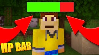 The Simple Health Bar in MCPE 1.18! - Minecraft Bedrock Edition ( Simplified HP Bar )