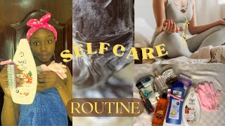 MY SELF CAST SHOWER ROUTINE ft MENTAL SELFCARE||SMELL NICE ALL DAY