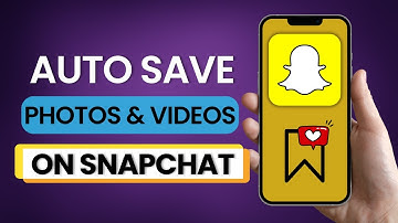 How To Auto Save Snapchat Photos & Videos to Gallery 2025