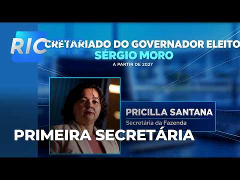Sergio Moro anuncia primeira secretária; Pricilla Santana estará a frente da Fazenda em 2027