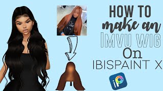 How to make an Imvu wig on ibisPaint X 😉 (Updated )