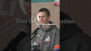 Kid asked Tom Brady a question that made him tear up