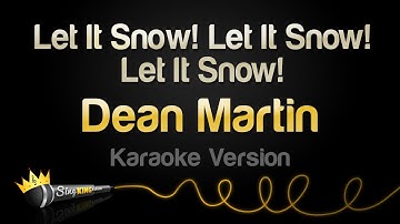 Thumbnail of Dean Martin - Let It Snow! Let It Snow! Let It Snow! (Karaoke Version)