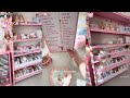 キュートで美しい文房具の注文を梱包中 リラックスできるASMR梱包音 