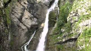 Slovenian and Croatian waterfalls