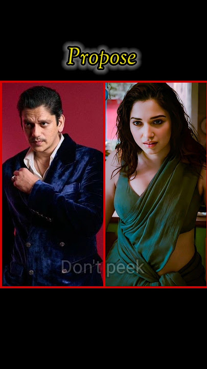 Tamanna Bhatia propose🥀 || #tamannaah #vijay #love #trending #reels #dontpeek #shorts