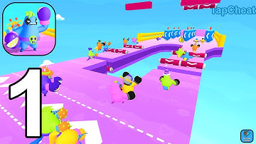 Rumble Guys - Party Royale - Gameplay Walkthrough Part 1 New Game (iOS, Android Gameplay)