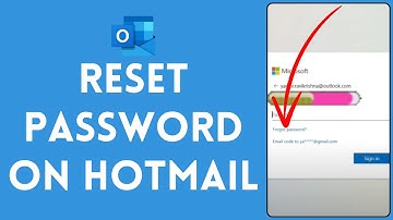 How to Reset Password on Hotmail 2024? Restart Password on Hotmail