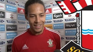 van Dijk's delight after Swansea win