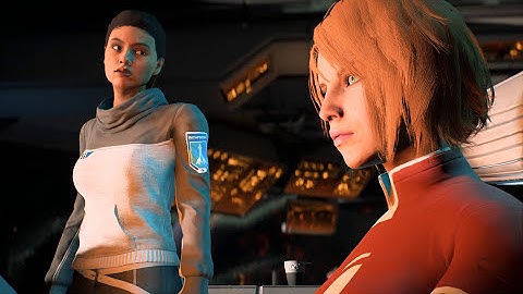 Mass Effect Andromeda - Flirting with Suvi #3