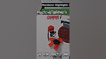 Practicing beating a camper (in mm2 aim trainer)