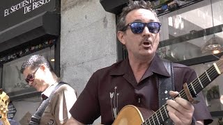 Track Dogs: "Looking to Start a War" - Busking in Madrid