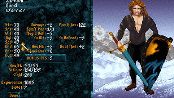 DOS Game: The Elder Scrolls - Arena