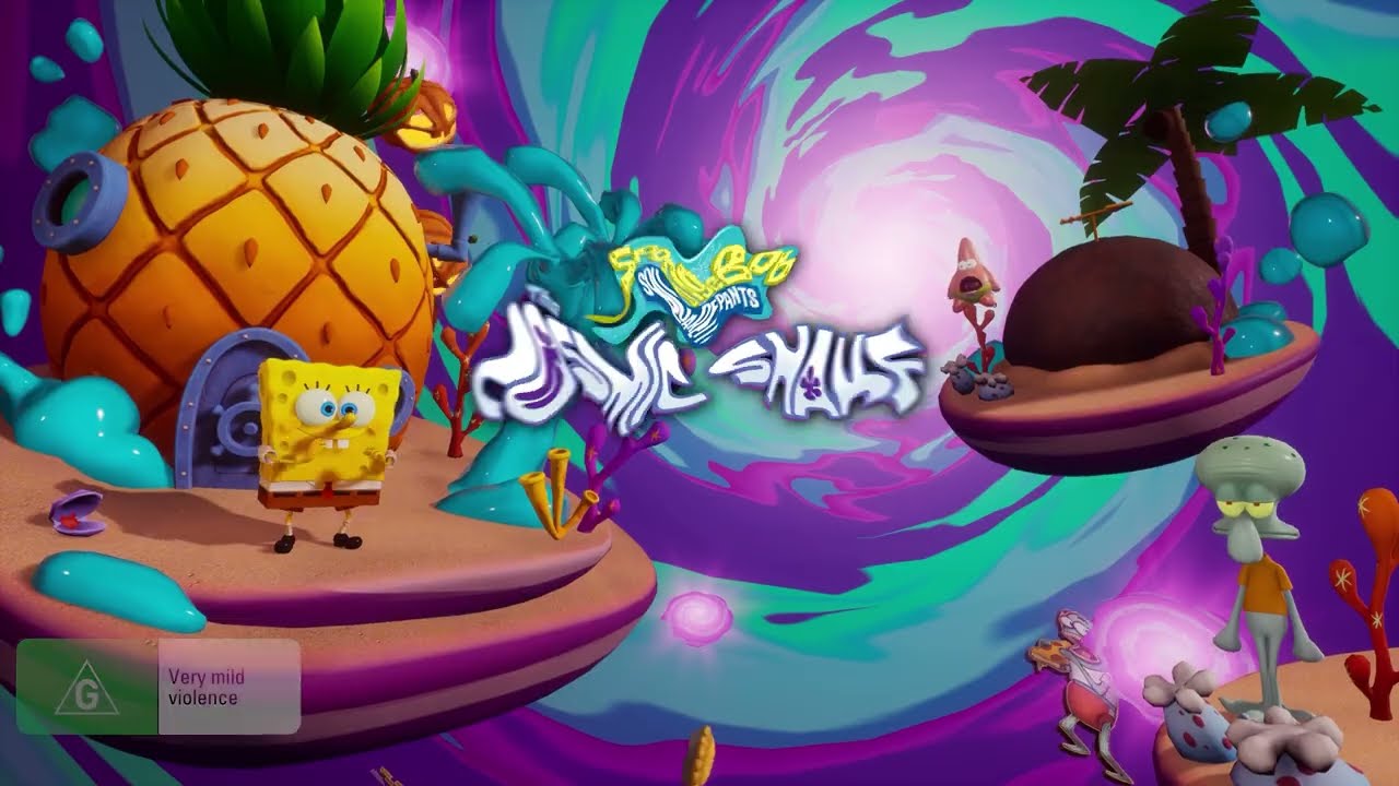 Bikini Bottomites Come Together In The New Gameplay Trailer For SpongeBob SquarePants: The Cosmic Shake 1 YouTube player