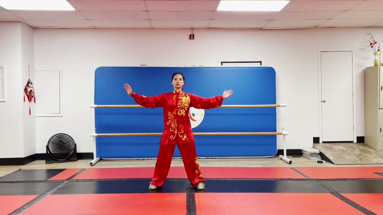 Health Qigong - Da Wu (大舞) Mirror Demo by Master Kate