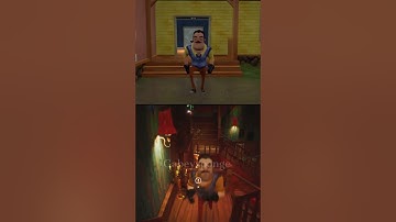 Hello Neighbor Evolution - Alpha 1 vs HN2! 😨 #helloneighbor #shorts