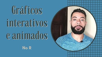 Como criar gráficos animados e interativos no R?