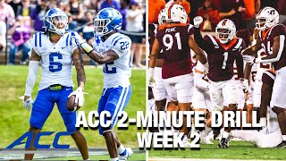 2022 ACC 2-Minute Drill: Week 2