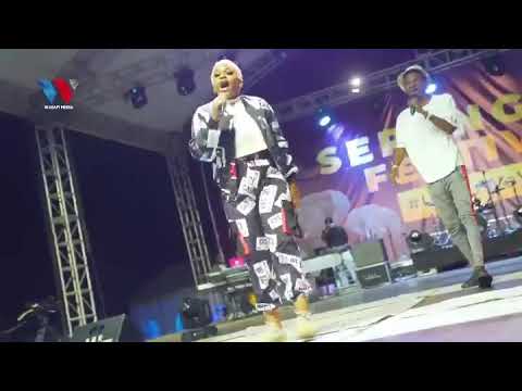 Wyse and Nini Live Perfomance at Tanzania National Stadium
