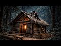 Living Alone Off-Grid | Building a DIY Cabin Deep in the Woods