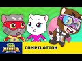 Super Secret Missions of Talking Tom Heroes ⚡🦸 Cartoon Combo Pack