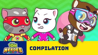 Super Secret Missions of Talking Tom Heroes ⚡🦸 Cartoon Combo Pack