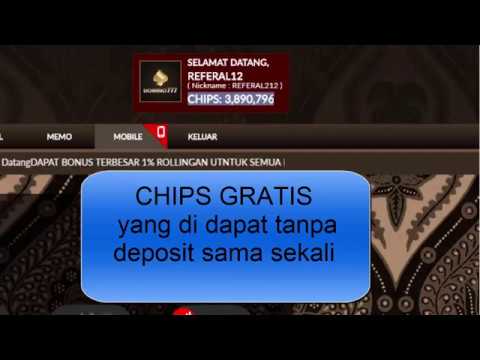 Judi poker gratis tanpa deposit online