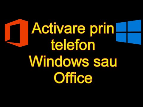 Video: Cum activez Microsoft Office 2010 prin telefon?