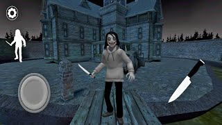 Playing as jeff the killer in Granny 3 | Main Gate Escape | New Mod