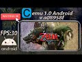 Cemu v1.0 a08958f Android Teste Legend of Zelda The Twilight Princess HD
