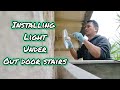 DIY Out door Stairs Lighting Ideas 
