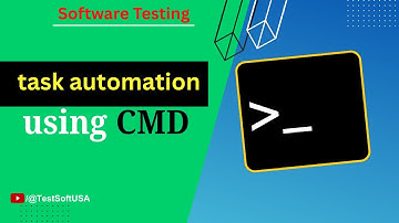 How to create task automation using batch file and command prompt(cmd)?