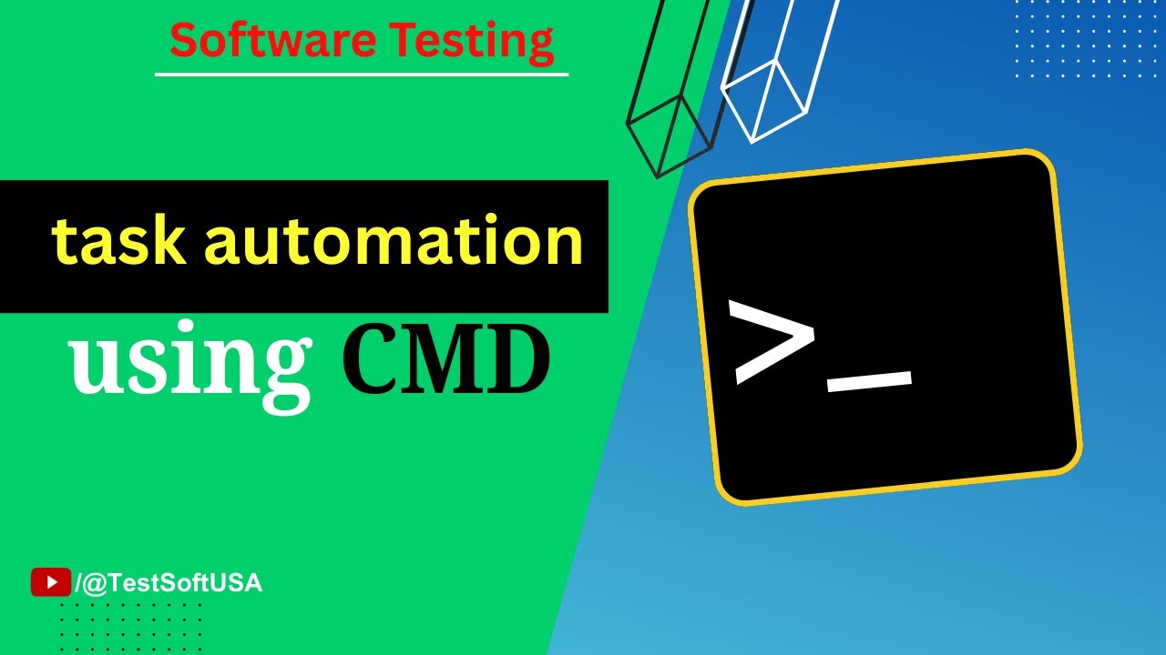 Как создать автоматизацию задач с помощью пакетного файла и командной строки (cmd)?