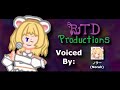 Rtd productions game developer  official channel introduction vtuber edition