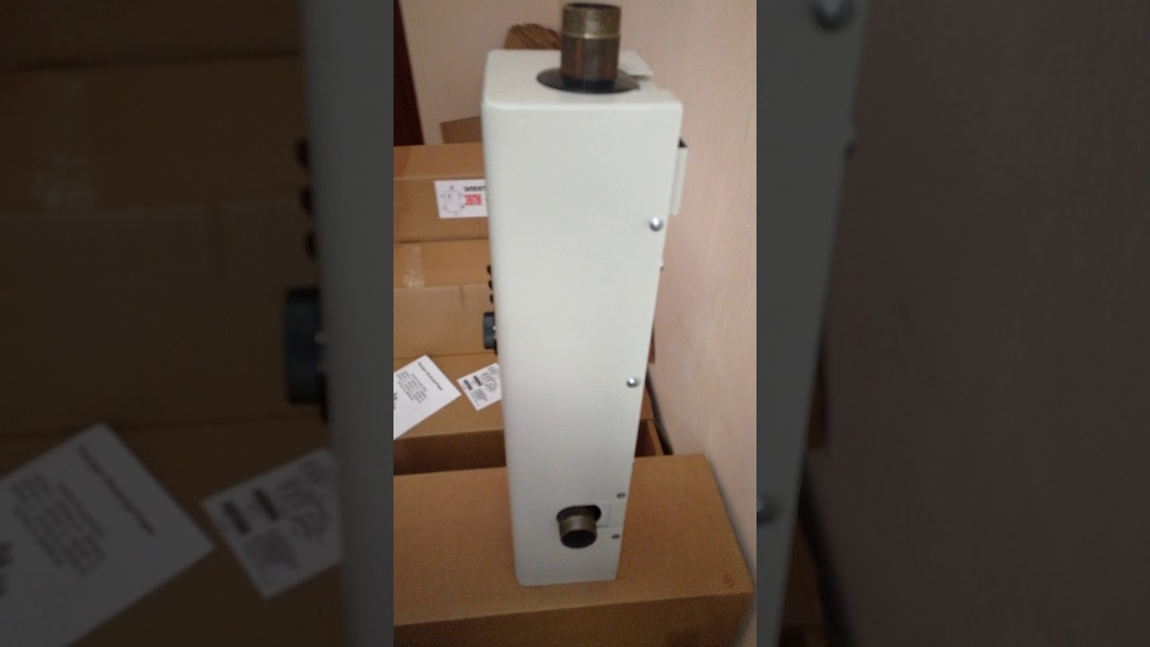 Недорогой электрокотел 9 кВт (ЭВПМ) для дома, дачи, гаража - YouTube